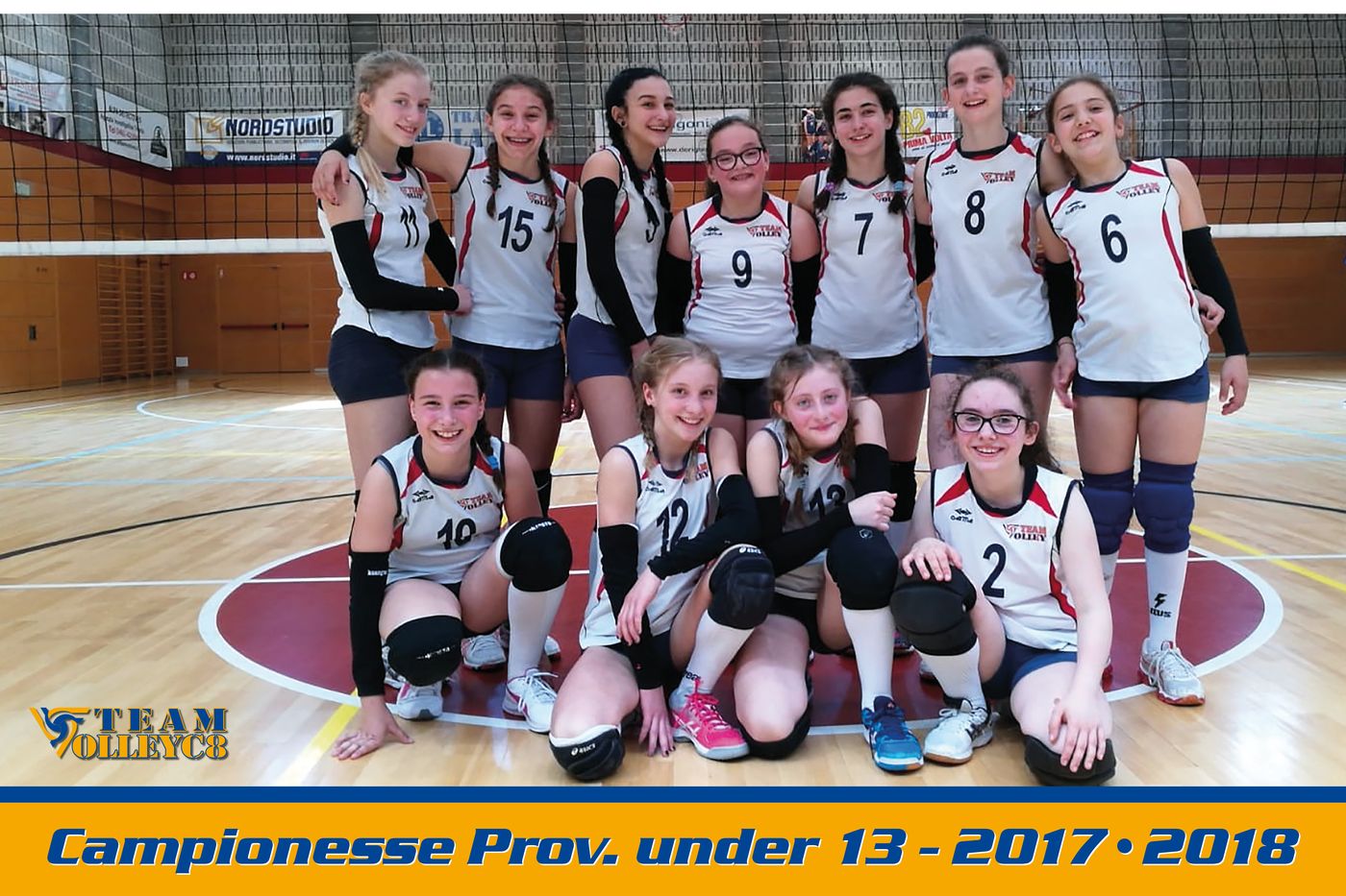 Under 13 — campionesse provinciali, Stagione 2017/18